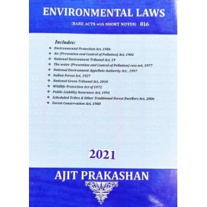 Ajit Prakashan's Environmental Laws (Bare Acts with Short Notes)